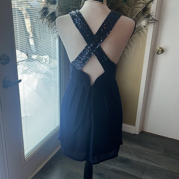 Navy blue dress - Picture 2 of 3